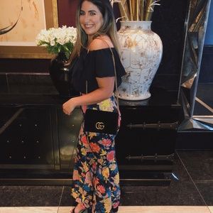 Floral Topshop Flared Pant